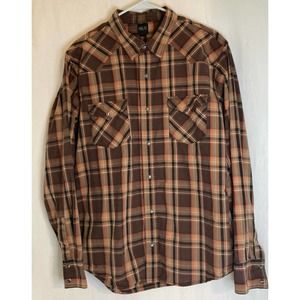 BKE Contour Men’s‎ Button Down Western XL Buckle